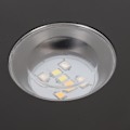 Miniatyrbild 7 av 8: Svart LED-roterande displaybas 360 grader 80-talets cirkelbatteri eller USB-strömförsörjning Snurrbord Displayställ för kristaller Glas