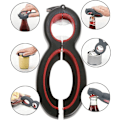 Miniatyrbild 1 av 5: [6 Functions] Universal Opener for Bottles/Jars/Cans - Black