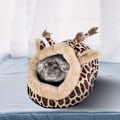 Miniatyrbild 3 av 5: Marsvinssäng Leksak Bur Tillbehör Bo Hecke Hamster Tillbehör Socker Glidare Illrar Råtta Säng Leksaker Små Husdjur
