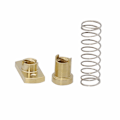 Miniatyrbild 3 av 5: 2 st CR10 Z-axel T8 mässingsfjäderbelastade muttrar Anti-Reverse Removal Nuts för Ender 3 Ender 3 Pro V2 CR-10 Tornado 3D Uppgradering 8mm Acme gängstång