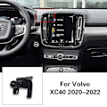 Miniatyrbild 4 av 5: Telefonhållare för Volvo Xc60 Xc40 Xc90 S60 V60 S90 Gps Stativ Bil Gravityfäste Biltelefonhållare Biltillbehör color