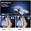 Miniatyrbild 3 av 5: 2-Pack Samsung S25 Ultra Skärmskydd - Härdat Glas 9H