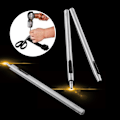 Miniatyrbild 7 av 9: Hålhålsstans Hand DIY Verktyg 10st Runda Hål Läderbälteskärare Hantverk Stålstans 0,5mm till 5mm
