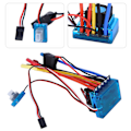 Miniatyrbild 5 av 8: 3650 Motor 3100Kv Borstlös ESC Programmeringskort Set för 1/10 RC Bil Reservdel (60A )