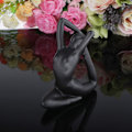 Miniatyrbild 4 av 5: Statyer Skulpturer, Keramiska Flickfigurer Abstrakt Yoga Modell Kvinnofigurer Prydnader Skrivbord