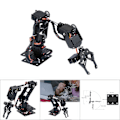 Miniatyrbild 1 av 2: 6DOF Robot Mekanisk Arm Klämma Klo Kit DOF Manipulator Industriella Robotdelar