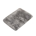 Miniatyrbild 5 av 5: Lång plysch ultralen mjuk fluffig matta rektangulär form konstgjord fårskinn ullmatta för vardagsrum sovrum balkong golvmattor, modell: Vit 400 X 400Mm