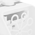 Miniatyrbild 5 av 8: Elektrisk bubbelmaskin USB-driven automatisk bubbelblåsande leksak för inomhus- och utomhusfester Vit