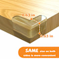 Miniatyrbild 2 av 4: Skyddsbord Hörnskydd Möbel Anti-vass Hörnskydd 10 stycken Pack $10 Pack Transparent hörnskydd Barn