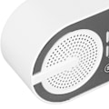 Miniatyrbild 5 av 8: Bluetooth 5.0 Högtalare Spegelklocka Tung Bas FM-radio Uppladdningsbar Digital Väckarklocka med Dubbla Larm för Sovrum