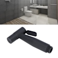 Miniatyrbild 1 av 8: Bidet Sprayer i rostfritt stål G1/2 Justerbart Vattentryck Bärbar Platssparande Enkel Installation Handhållen Bidet SprayerMatt Svart