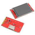 Miniatyrbild 8 av 8: TFT LCD-displaymodul 2,8 tum SPI-pekskärm 9 IO med PCB 5V 3,3V ILI9341 240X320 upplösning med penna