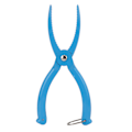 Miniatyrbild 2 av 8: Fiskläpphållare Grip Grabber Fiske Tång Grepp Utrustning Verktyg Plast Fiskeutrustning med Ring för Utomhusbruk