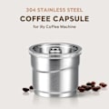 Miniatyrbild 7 av 8: Återanvändbar Kaffekapsel 304 Rostfritt Stål Läcksäker Kaffekapselkopp för Illy X7 Y3 Y5 Kaffemaskin