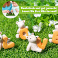 Miniatyrbild 7 av 7: DIY Mini Konstgräsmatta, 2-pack Konstgräsmatta Miniatyrhus Dekoration, 15 x 15 Rulle Konstgräs Simulering Konstgräs Miniatyr