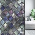 Miniatyrbild 1 av 2: Mosaik Frostad Fönster Film Målat Static Cling Glass Sticker Sekretessdekor Nytt 45*58cm
