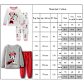 Miniatyrbild 3 av 3: Minnie Flickor Pyjamas Barn Pojkar Flickor 2st Set Långärmad Tryck Toppar+ Byxor Tryckta Kläder Pyjamas & Vardagskläder Barnpresent #3 90cm