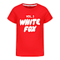 Miniatyrbild 1 av 3: Vit Tryck Räv Pojkar T-shirt Tecknade Toppar Tee Barn Pojkar Flickor T-shirts Barnkläder Sommar Kort Ärm Red 140cm