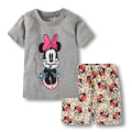 Miniatyrbild 1 av 3: Barn Pojkar Mickey Minnie Bilar Tecknad Pyjamas T-shirt Shorts Pyjamasset Nattkläder #3 130cm