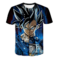 Miniatyrbild 1 av 4: Dragon Ball Pojkar T-shirt Tecknade Toppar Tee Barn Pojkar Flickor T-shirts Barnkläder Sommar Kortärmad #5 110cm
