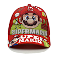 Miniatyrbild 1 av 2: Super Mario Bros Baseball Cap Trucker Hatt Barn Pojkar Andas Solskydd Snapback Kepsar Red