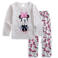 Miniatyrbild 1 av 3: Minnie Flickor Pyjamas Barn Pojkar Flickor 2st Set Långärmad Tryck Toppar+ Byxor Tryckta Kläder Pyjamas & Vardagskläder Barnpresent #8 100cm