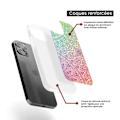 Miniatyrbild 6 av 6: Coque i förstärkt silikon med tryck kompatibel med Samsung Galaxy A25 Mandala Pastell Transparent