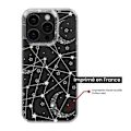 Miniatyrbild 2 av 6: Siliconöverdrag - Kompatibel med Samsung Galaxy A05 - design med stjärnlinjer Transparent