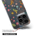 Miniatyrbild 6 av 6: Siliconfodral med tryck - 1001 Fodral - Xiaomi Redmi Note 13 4G - Färgade Blommor - Mjukt - Optimal Skydd Transparent