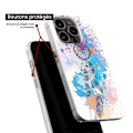 Miniatyrbild 6 av 6: Silicone-fodral - Kompatibel med Xiaomi Redmi Note 13 Pro 5G - design drömfångare färg Transparent