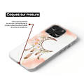 Miniatyrbild 3 av 6: Siliconecase med tryck - 1001 skal - Xiaomi Redmi A3 4G - Motif drömfångare måne - Optimal skydd Transparent