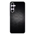 Miniatyrbild 1 av 6: Silicontäcke - Kompatibel med Samsung Galaxy A55 5G - design mörk metall Transparent