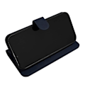 Miniatyrbild 4 av 5: Fodral med flik - Syntetiskt läder - Apple iPhone 11 Pro - Blå - Magnetisk stängning - Inbyggt stöd blå