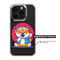 Miniatyrbild 2 av 6: Siliconfodral - Kompatibel med Apple iPhone 16 - design shiba ninja Transparent