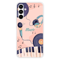 Miniatyrbild 1 av 6: Siliconfodral - Kompatibel med Samsung Galaxy A15 - design i färgkoordination Transparent