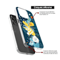 Miniatyrbild 4 av 6: Silikonfodral med tryck - 1001 fodral - Samsung Galaxy A36 5G - Motiv Havblommor - Optimal Skydd - Flexibel Transparent