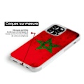 Miniatyrbild 3 av 6: Siliconförstärkt tryckt skyddsfodral kompatibelt med Samsung Galaxy S22 Plus Marockos flagga Transparent
