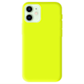 Miniatyrbild 1 av 5: Gul fluorescerande silikonfodral - Kompatibel med Apple iPhone 12 Mini fluorescerande gul