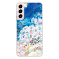 Miniatyrbild 1 av 6: Siliconfodral - Kompatibel med Samsung Galaxy S22 Plus - design i havsmarmor Transparent