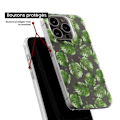 Miniatyrbild 6 av 6: Siliconfodral - Kompatibel med Samsung Galaxy A73 5G - design med monstera-blad Transparent