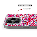 Miniatyrbild 5 av 6: Siliconefodral - Kompatibel med Samsung Galaxy A05S - design liberty wiltshire röd Transparent