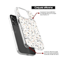 Miniatyrbild 4 av 6: Silikoncases - Kompatibel med Samsung Galaxy A73 5G - terrazzo färgdesign Transparent