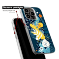 Miniatyrbild 6 av 6: Siliconfodral - Kompatibel med Apple iPhone 16 - design havblommor Transparent