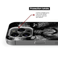 Miniatyrbild 5 av 6: Siliconefodral - Kompatibel med Samsung Galaxy S22 - apdesign med apa Transparent