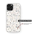 Miniatyrbild 2 av 6: Förstärkt silikonhölje med tryck kompatibelt med Apple iPhone 13 Pro Max Terrazzo färg Transparent