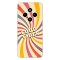Miniatyrbild 1 av 6: Silicone-fodral - Kompatibel med Xiaomi Redmi 14C 4G - design goda vibbar Transparent