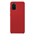 Miniatyrbild 1 av 3: Siliconfodral Soft Touch - Samsung - Galaxy S20 - Röd - Stötsäker - Trådlös laddning Röd