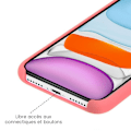 Miniatyrbild 2 av 2: Siliconfodral Soft Touch - Samsung - Galaxy A71 5G - Rosa - Stötabsorberande - Trådlös laddning rosa
