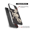Miniatyrbild 4 av 6: Siliconöverdrag - Kompatibel med Apple iPhone 16 Pro - design stay rock Transparent