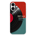 Miniatyrbild 1 av 6: Siliconhöljet - Kompatibel med Apple iPhone 16 - design keep calm Transparent